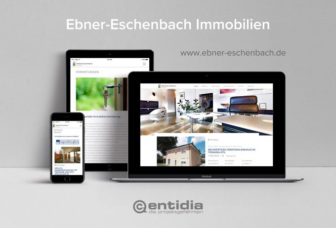 Ebner Eschenbach Immobilien - Webdesign & Website Relaunch.